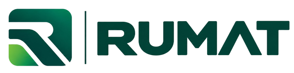 Logo Rumat | Reliable · Utility · Maintenance · Asset · Tracking